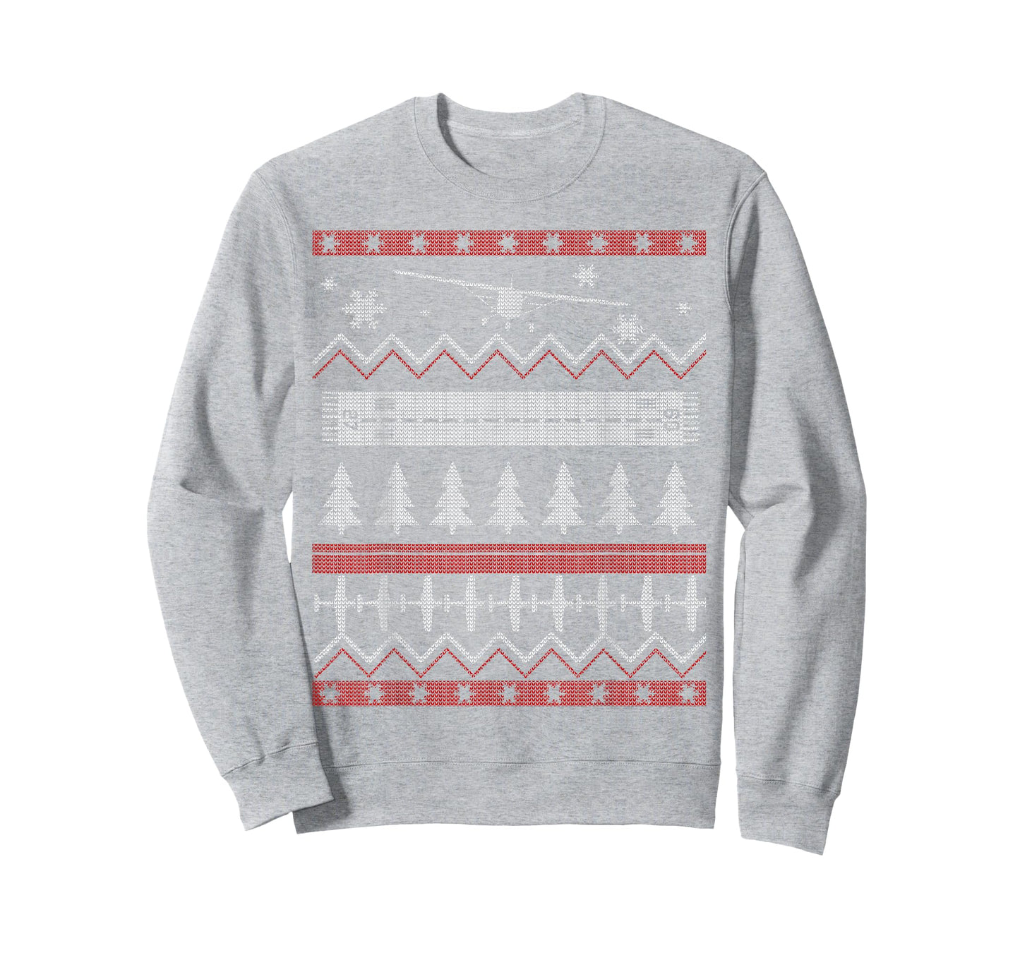 A GA Christmas Ugly Christmas "Sweater" Xmas Pilot T-Shirt