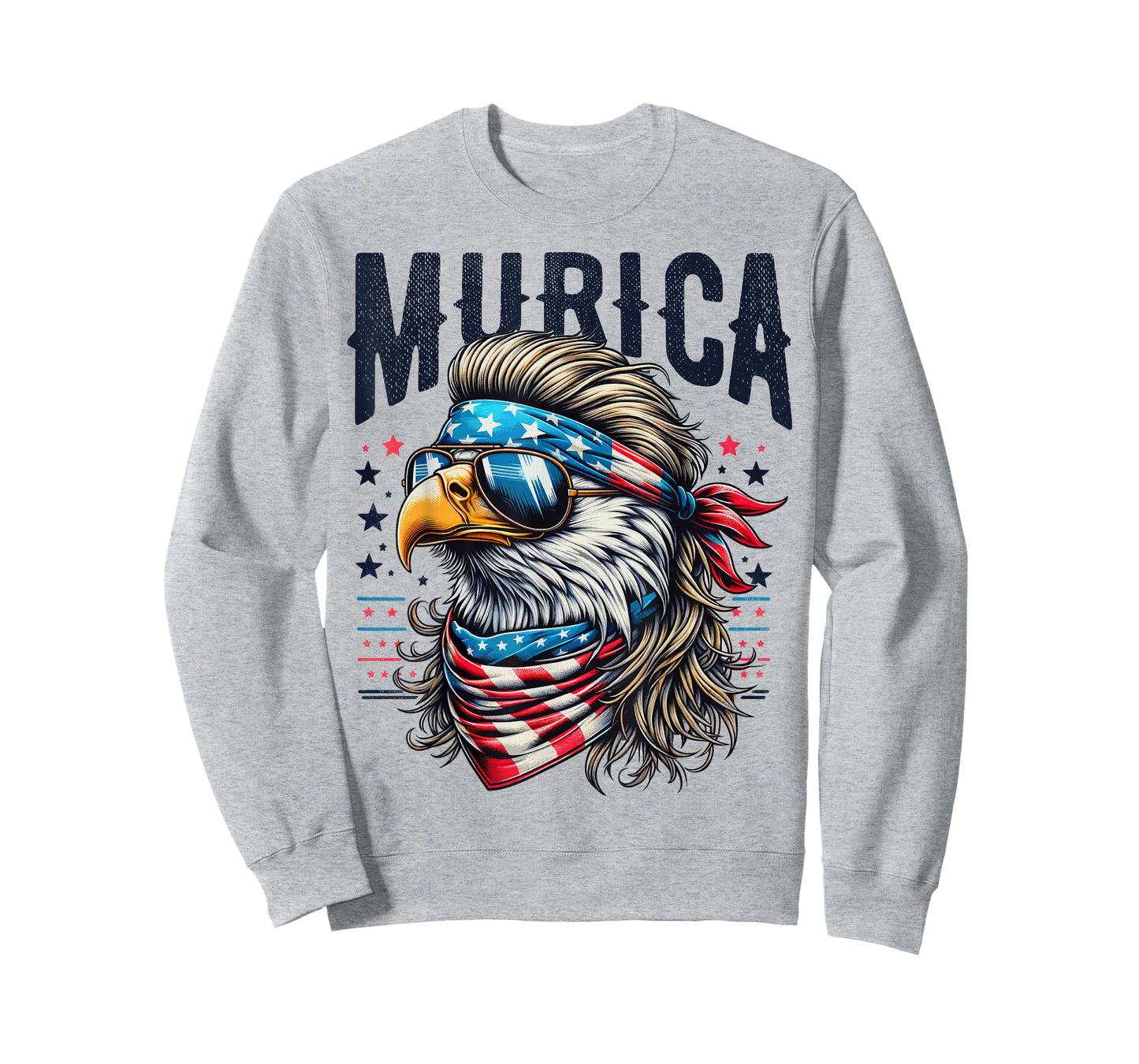 4th of July Patriotic Funny Eagle July 4th USA Murica T-Shirt