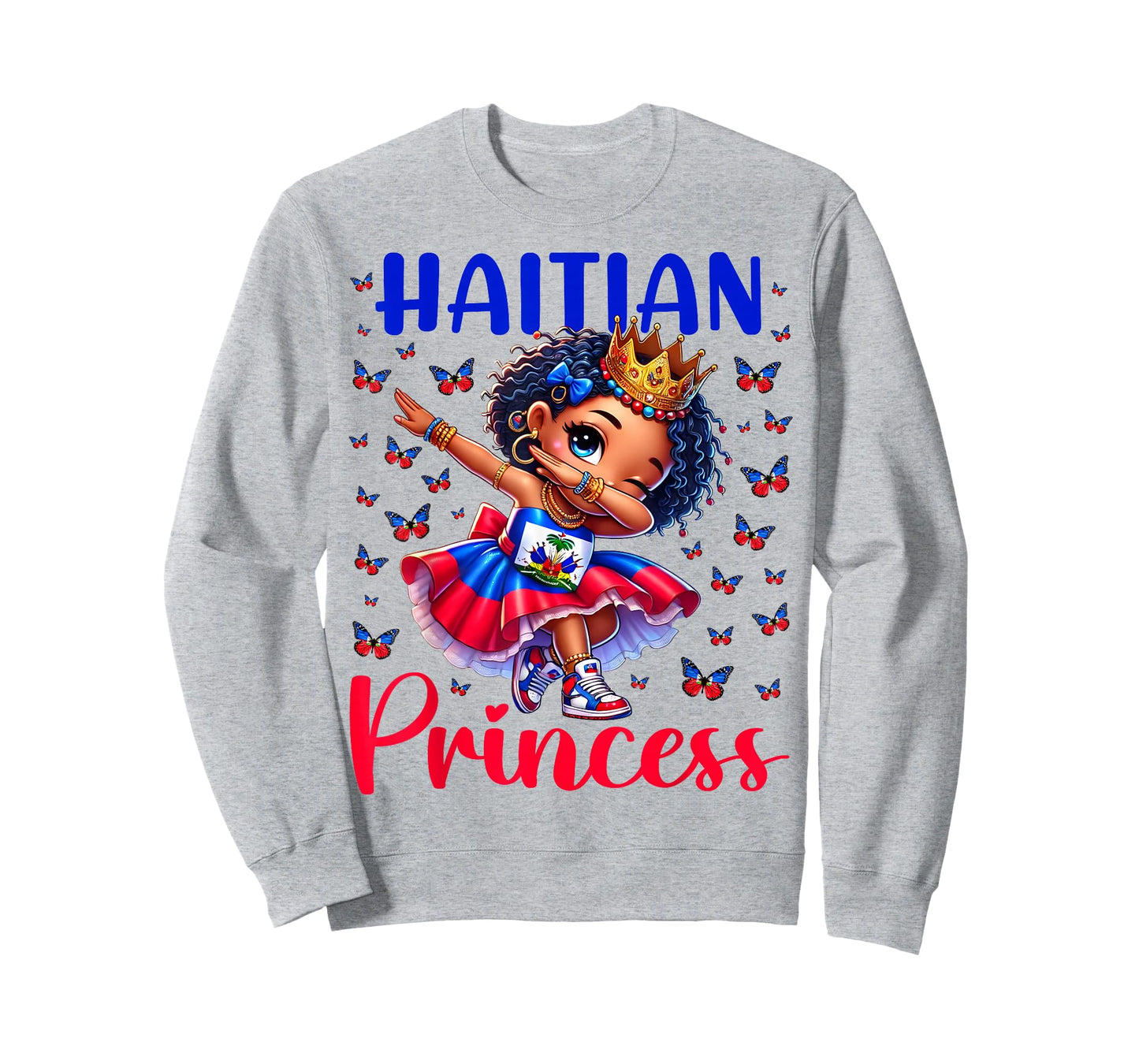 Haitian Princess Dabbing for Girls & Kids T-Shirt