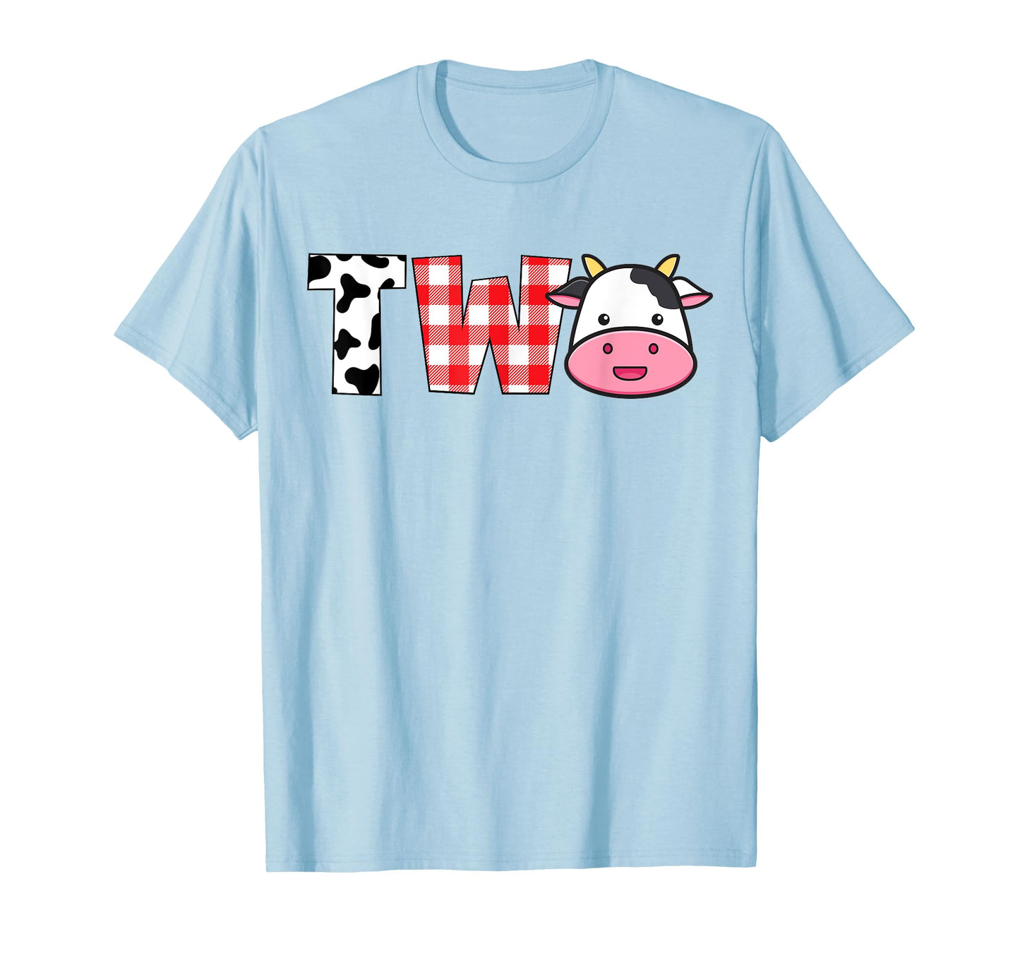 2nd Birthday Two Year Old Farm Theme Animals Birthday Party T-Shirt