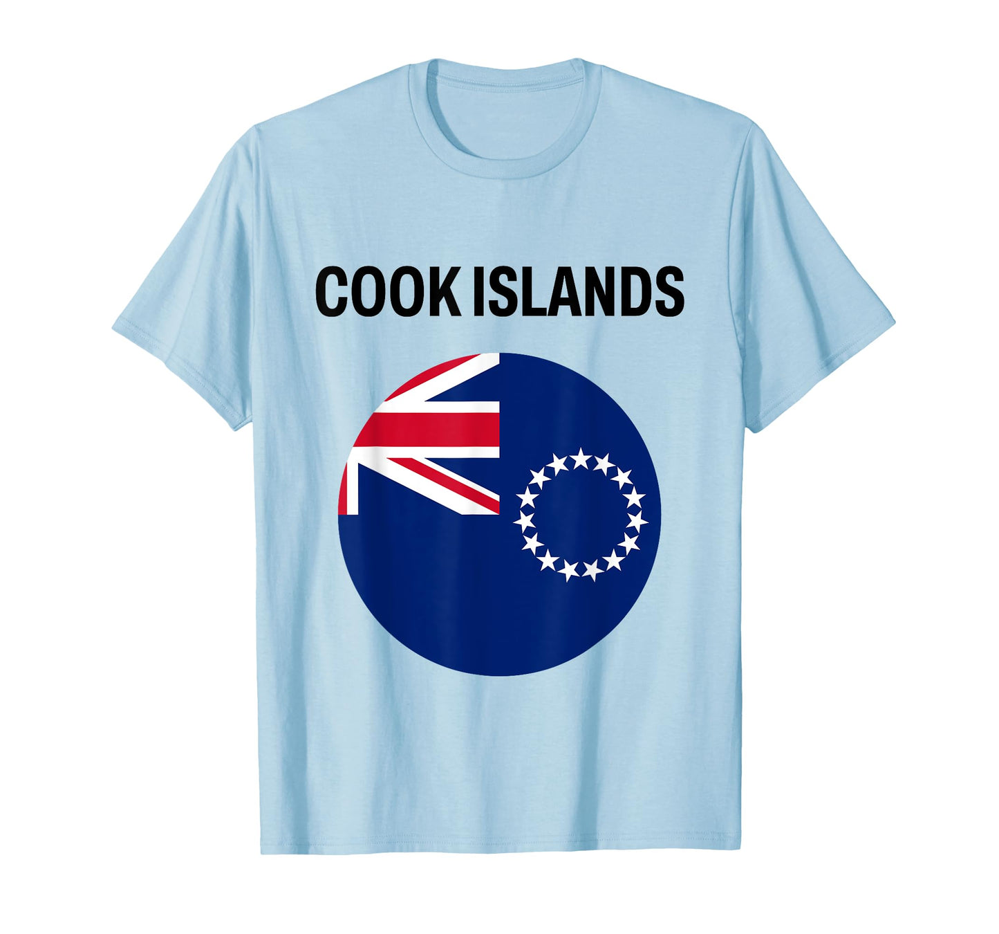 Cook Islands Flag Modern T-Shirt