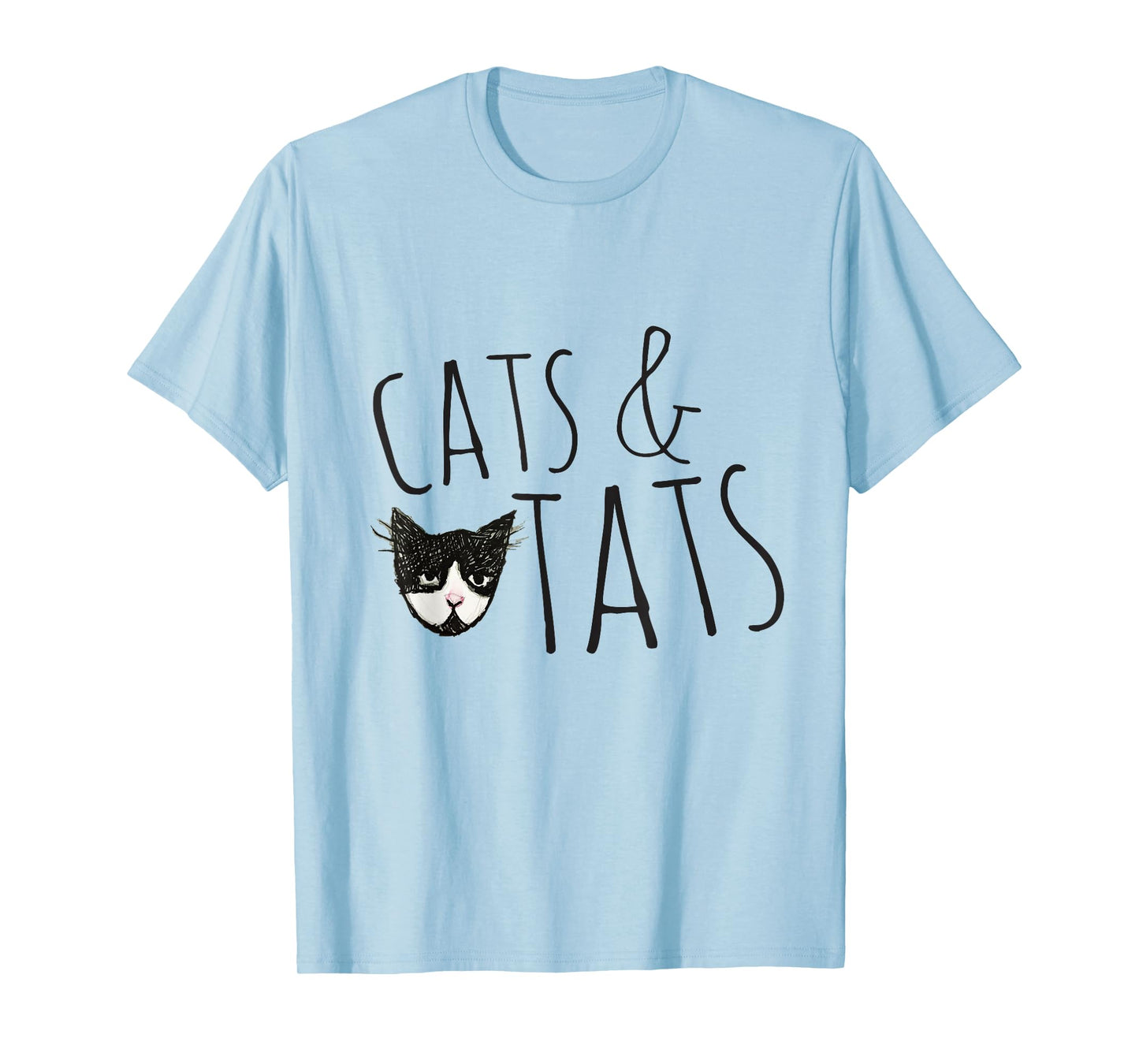 Cat Snugg Cats & Tats Cat Tattoo Lover T-Shirt
