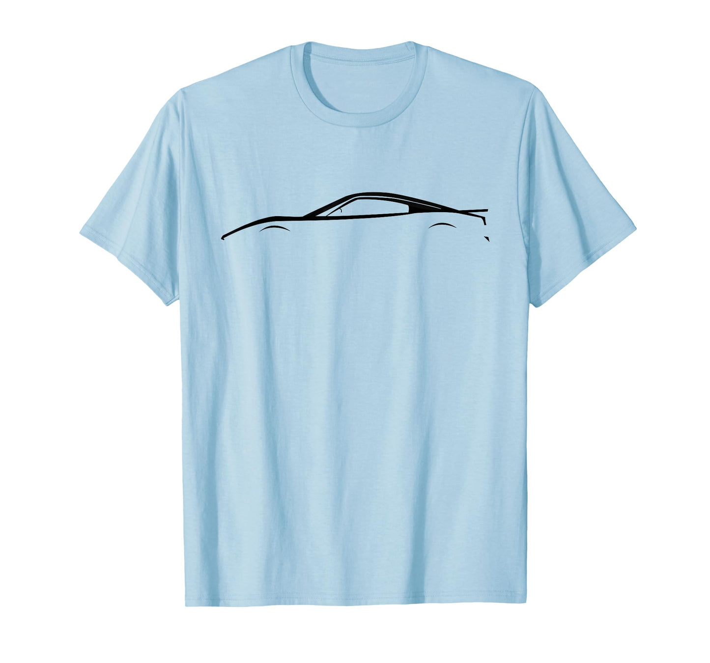 911 Legendary Racing Sports Car Iconic Racing Car Silhouette T-Shirt