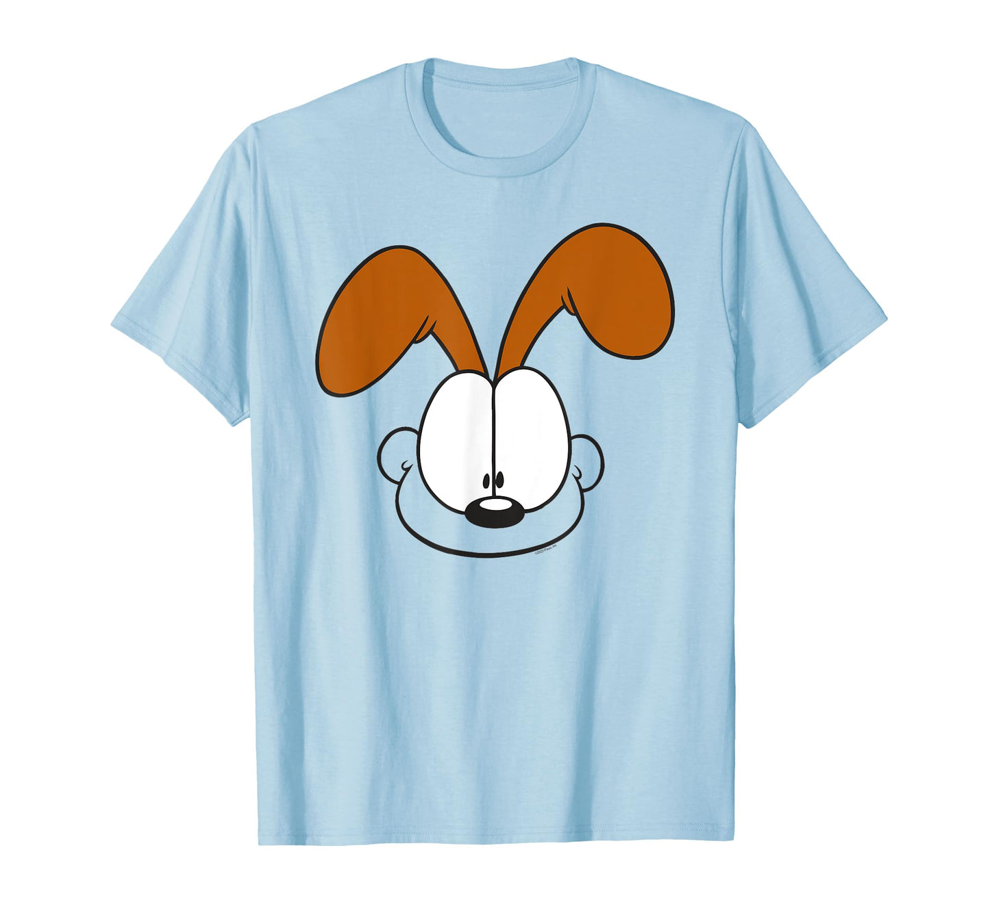 Garfield Odie Big Face Casual Costume Cute Cartoon T-Shirt