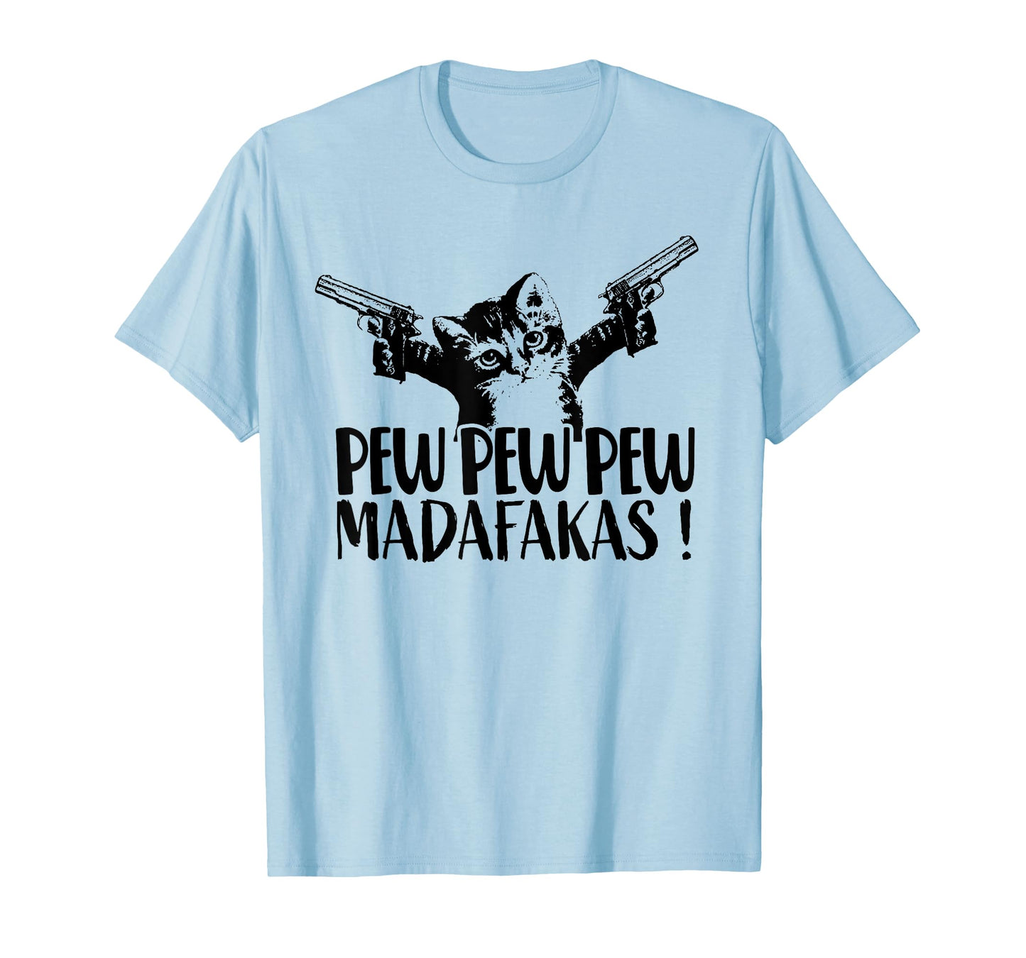 Cat Pew Madafakas Vintage Crazy Cat lustige Katze T-Shirt for Men Women