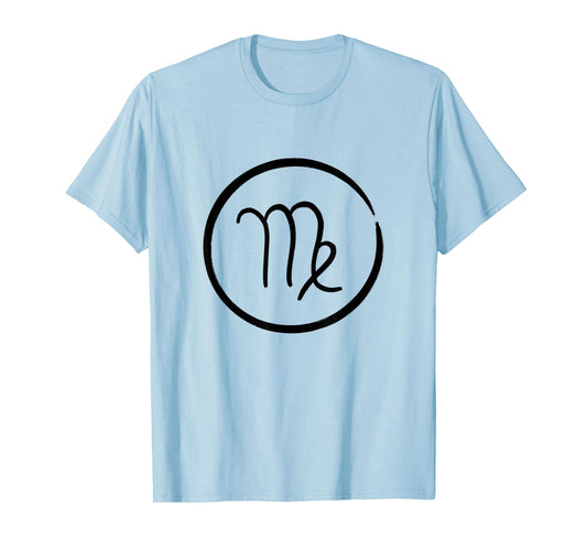 Virgo Zodiac Symbol, Grunge Astrology Horoscope Virgo T-Shirt