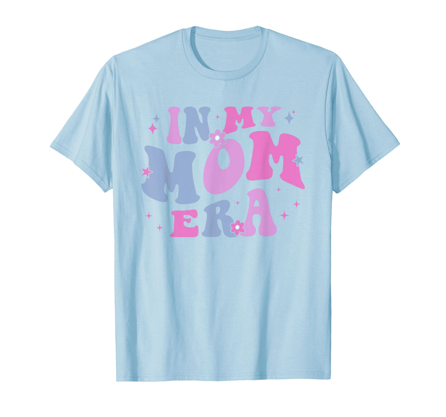 In My Mom Era Lover Groovy Retro Mom Mother's Day Birthday T-Shirt