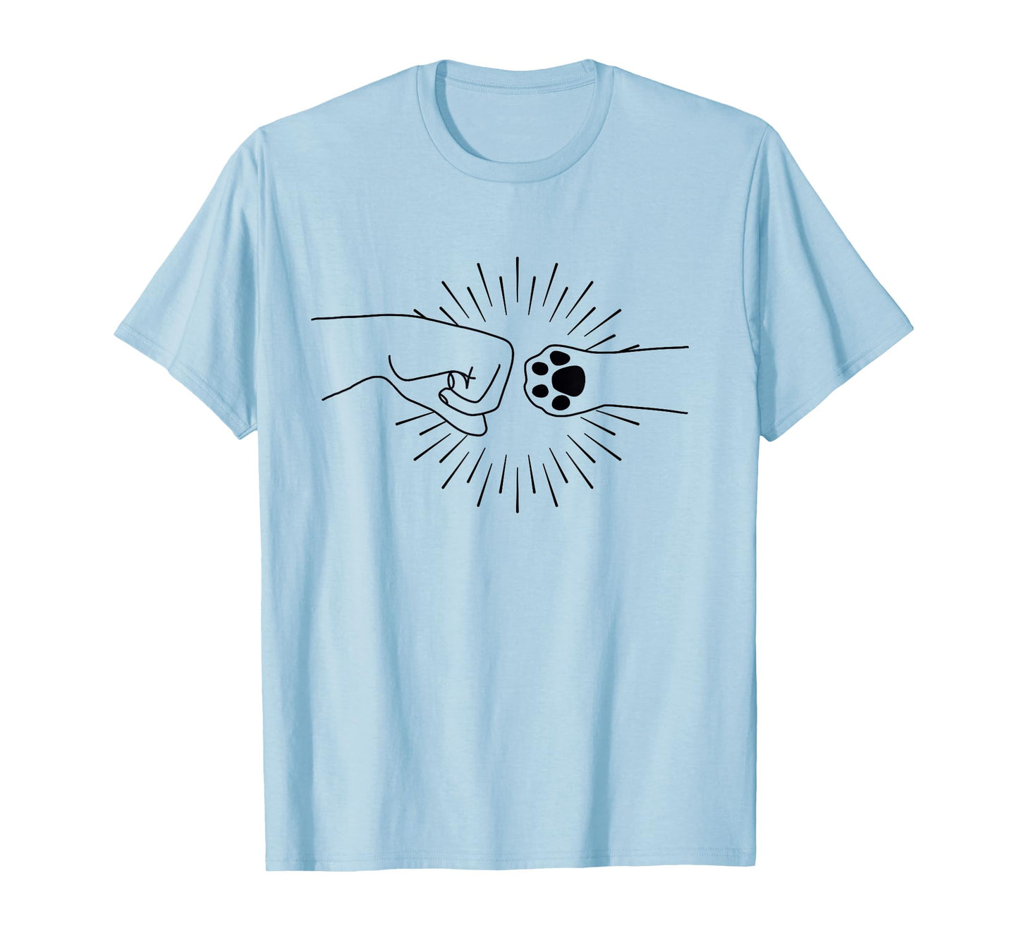 Cat Lover Fist Bump T-Shirt for Men Women Girls Kids