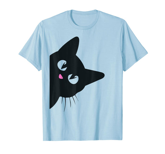 Cute Black Cat Halloween Costume Kitten Kids Toddler Adult T-Shirt