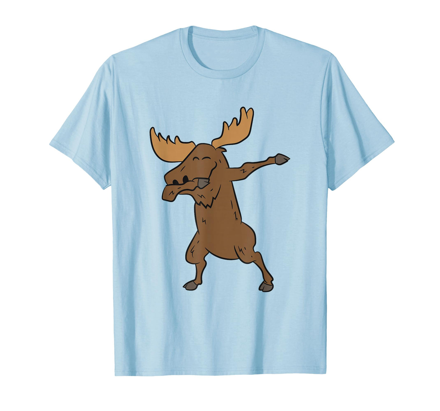 Dabing Moose Funny Canadian Moose T-Shirt