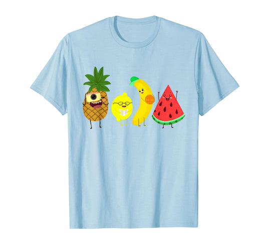 Cute Fruit Friends Family Summer Party T-Shirt T-Shirt