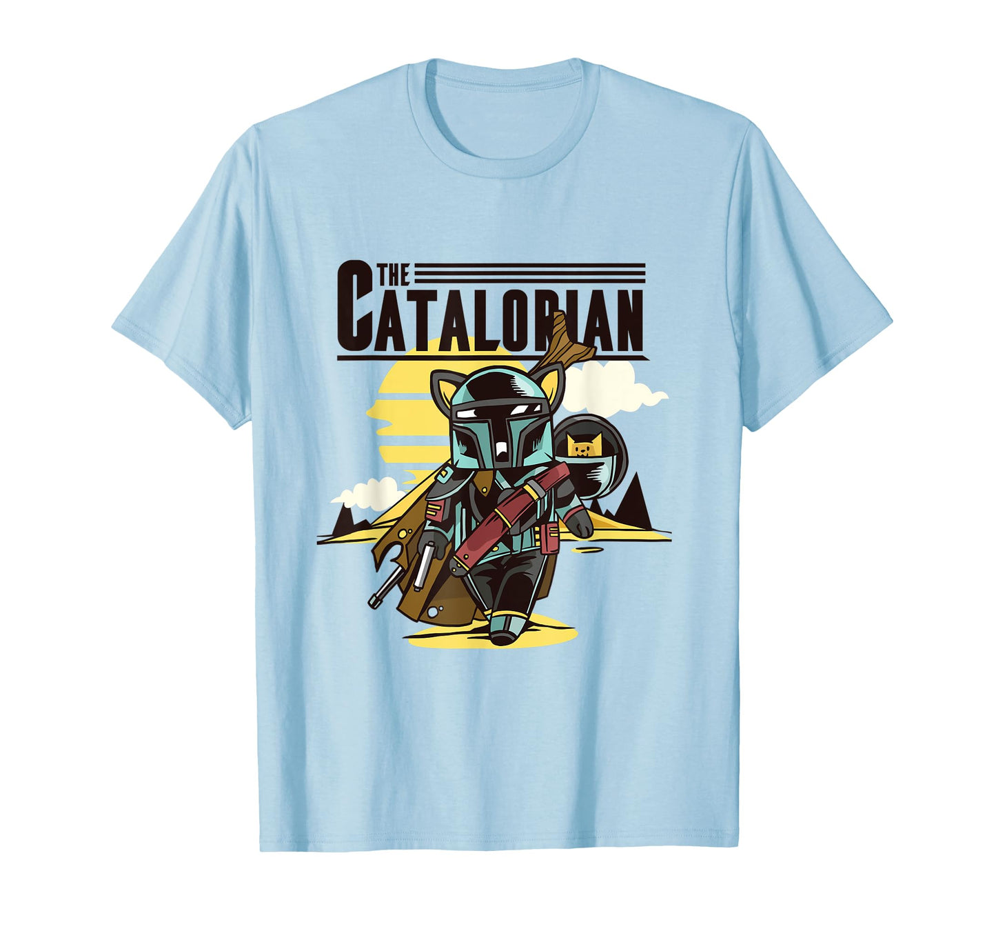 The Catalorian - Funny Sci-Fi/Cat Lovers gift T-Shirt
