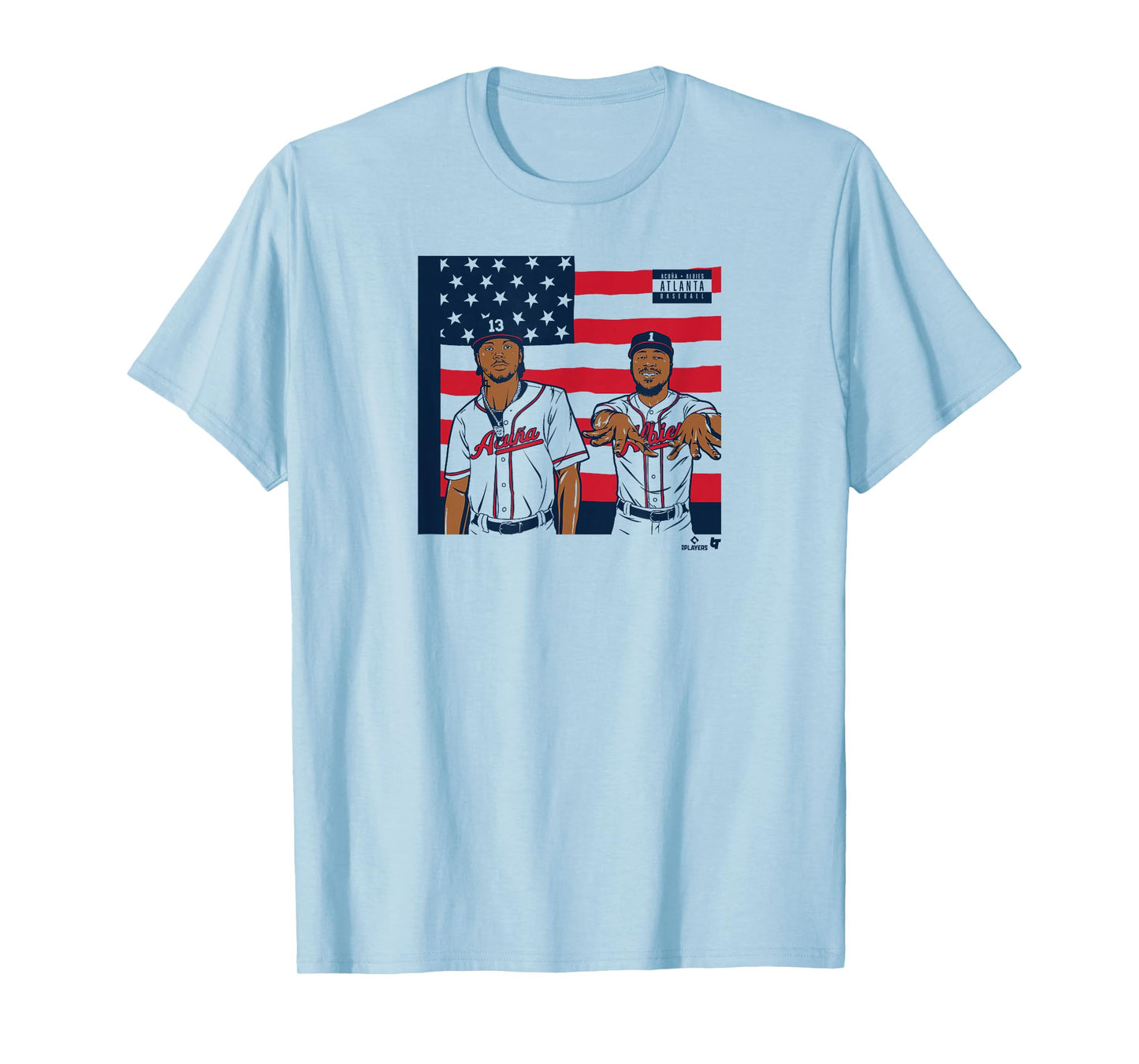 Ronald Acuña Jr. & Ozzie Albies - Icons - Atlanta Baseball T-Shirt