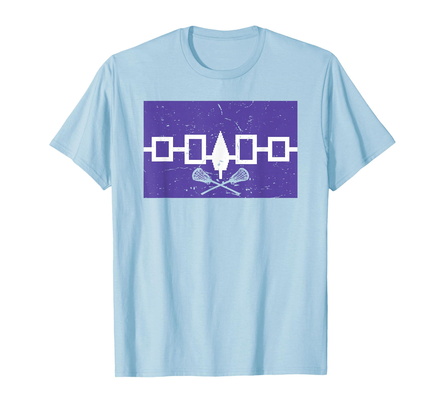 Haudenosaunee Flag Lacrosse T-Shirt