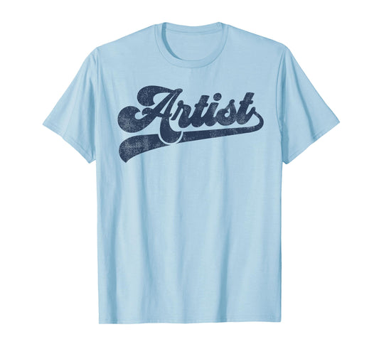 Artist Cute Vintage Graphic T-Shirt Small