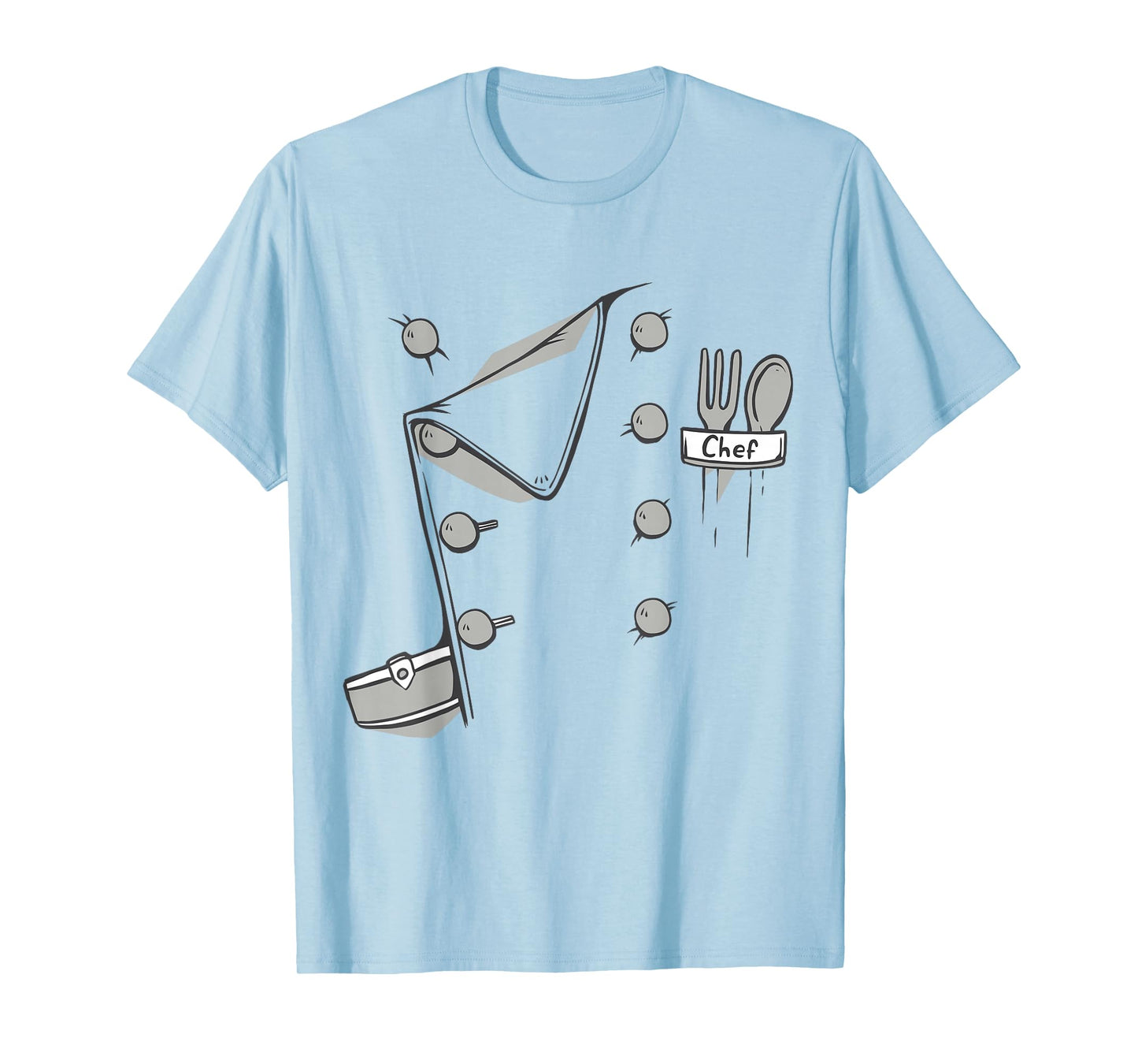 Chef Jacket Chef Costume Cook Cooking Funny Chef Gift T-Shirt