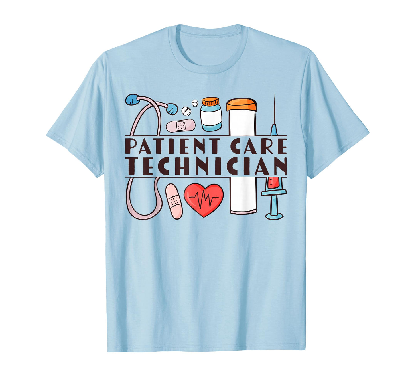 Cute Patient Care Technician PCT T-Shirt