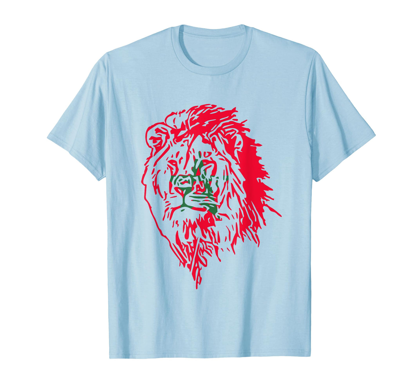 Moorish American Morocco Flag Moroccan Soccer Supporter T-Shirt