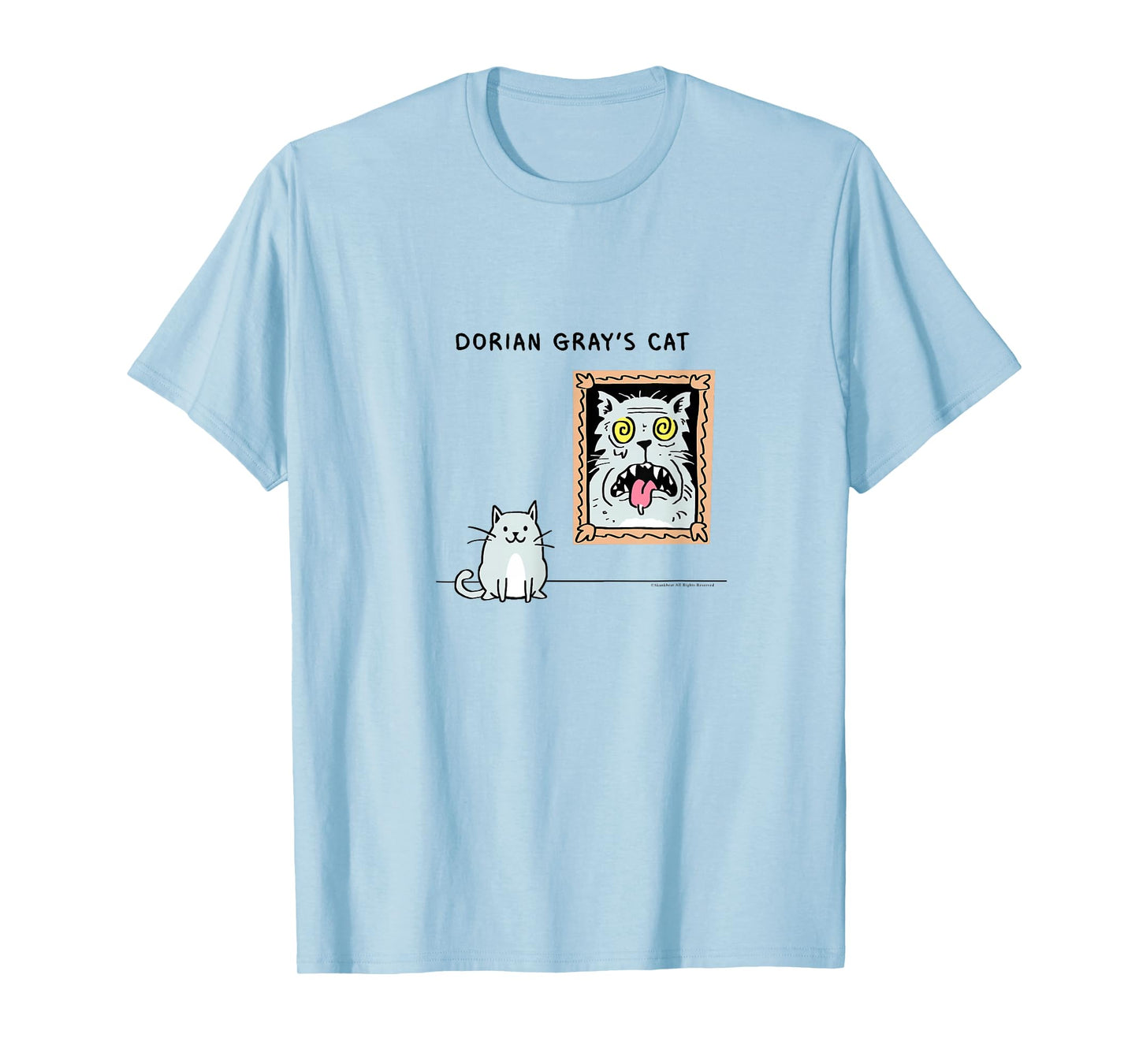 Dorian Gray's Cat teeshirt from Skunkbear T-Shirt