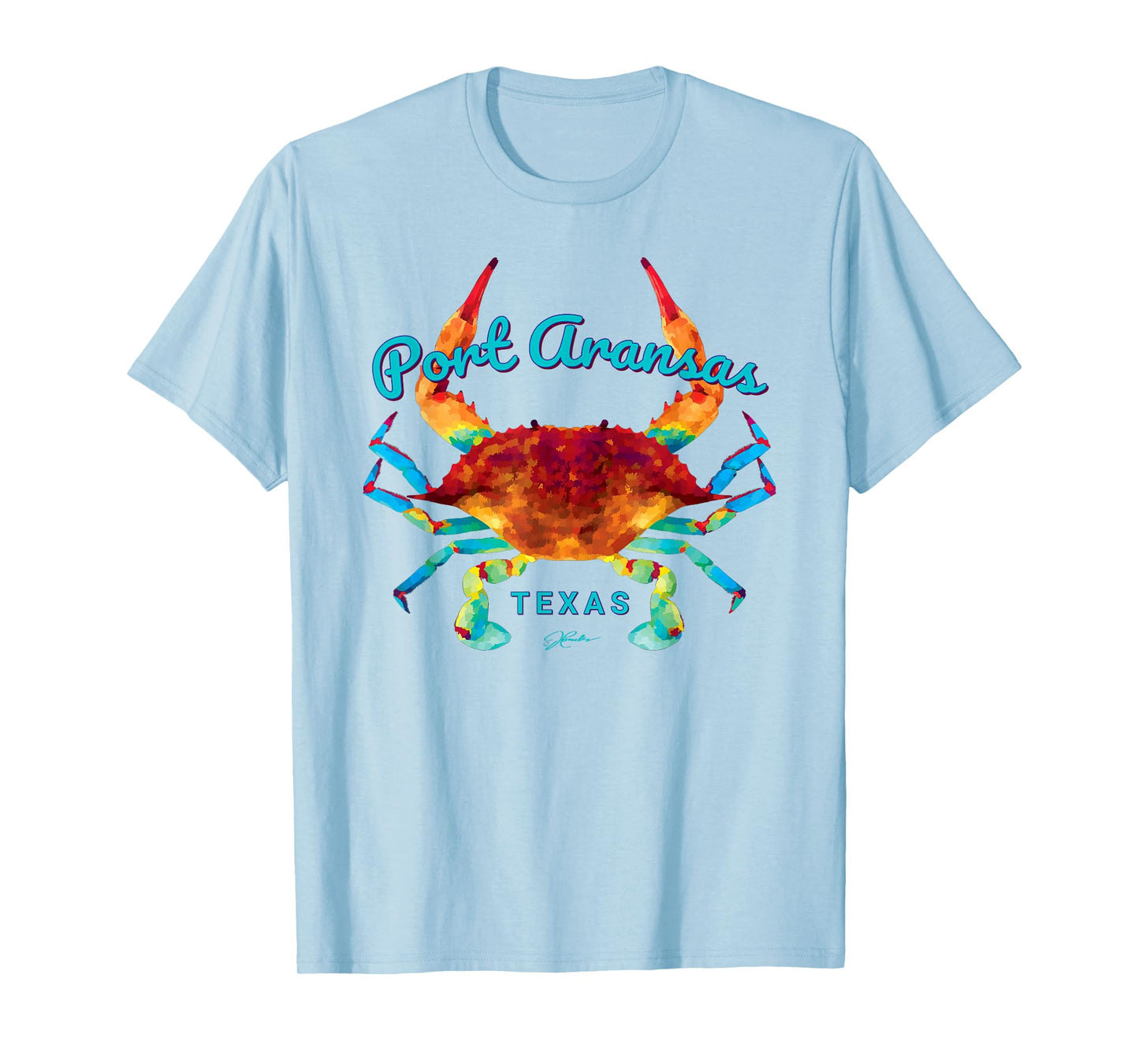 JCombs: Port Aransas, TX, Blue Crab T-Shirt