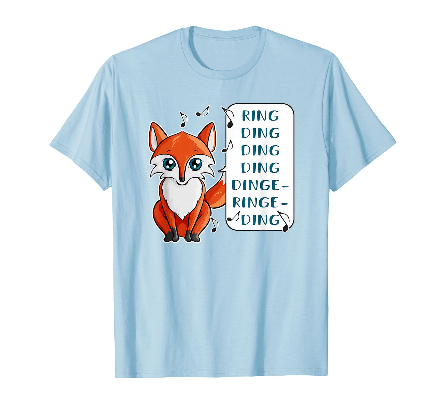Funny What does the Fox say T-Shirt Fox Lover Tee Gift T-Shirt