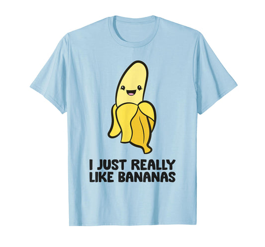 Banana Lover Fruit I Just Really Like Bananas T-Shirt