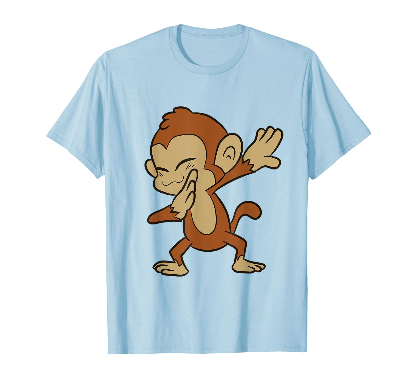 Monkey Animal Ape Funny Dabbing Monkey T-Shirt