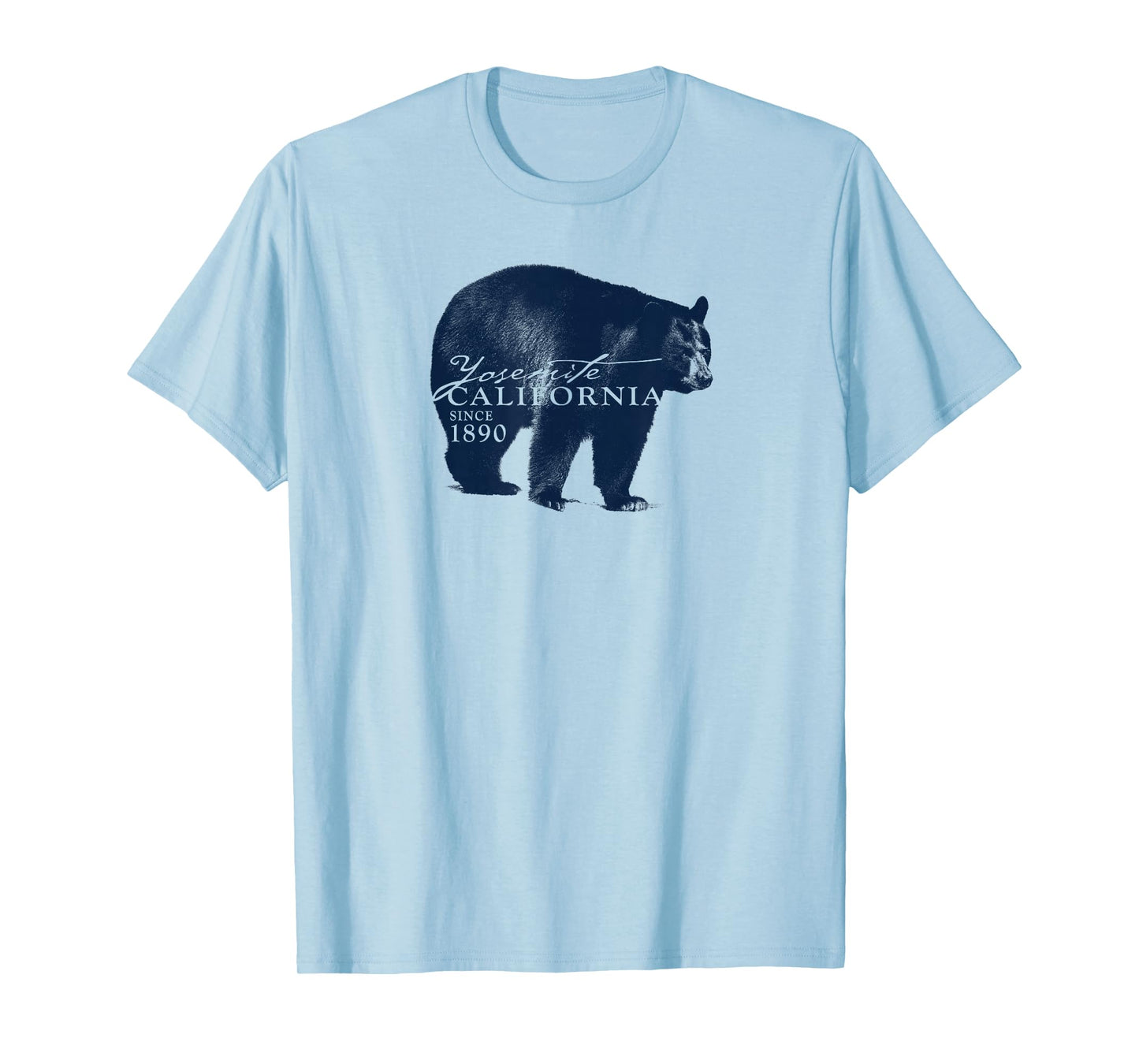 Yosemite National Park Black Bear Graphic T-Shirt