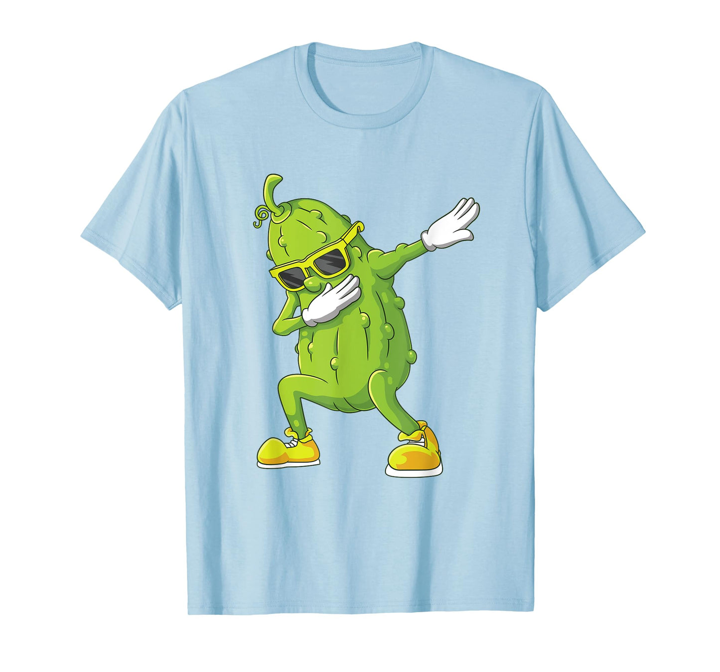 Dab Halloween Pickle Dabbing Dancing Cucumber Costume Party T-Shirt