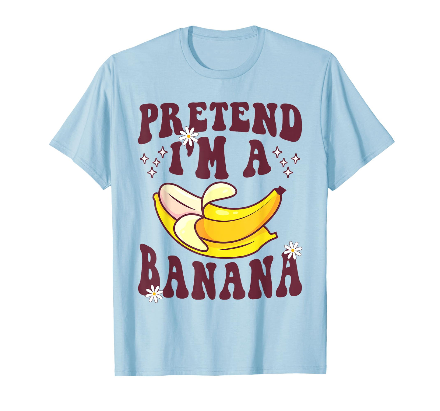 Lazy Halloween Costume Funny Pretend I'm A Banana T-Shirt