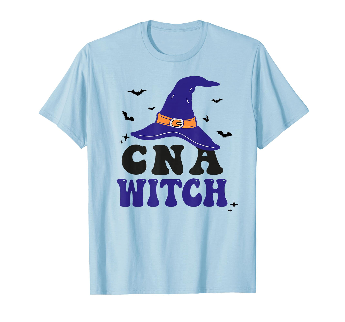 CNA Certified Nursing Assistant Witch Halloween Matching T-Shirt
