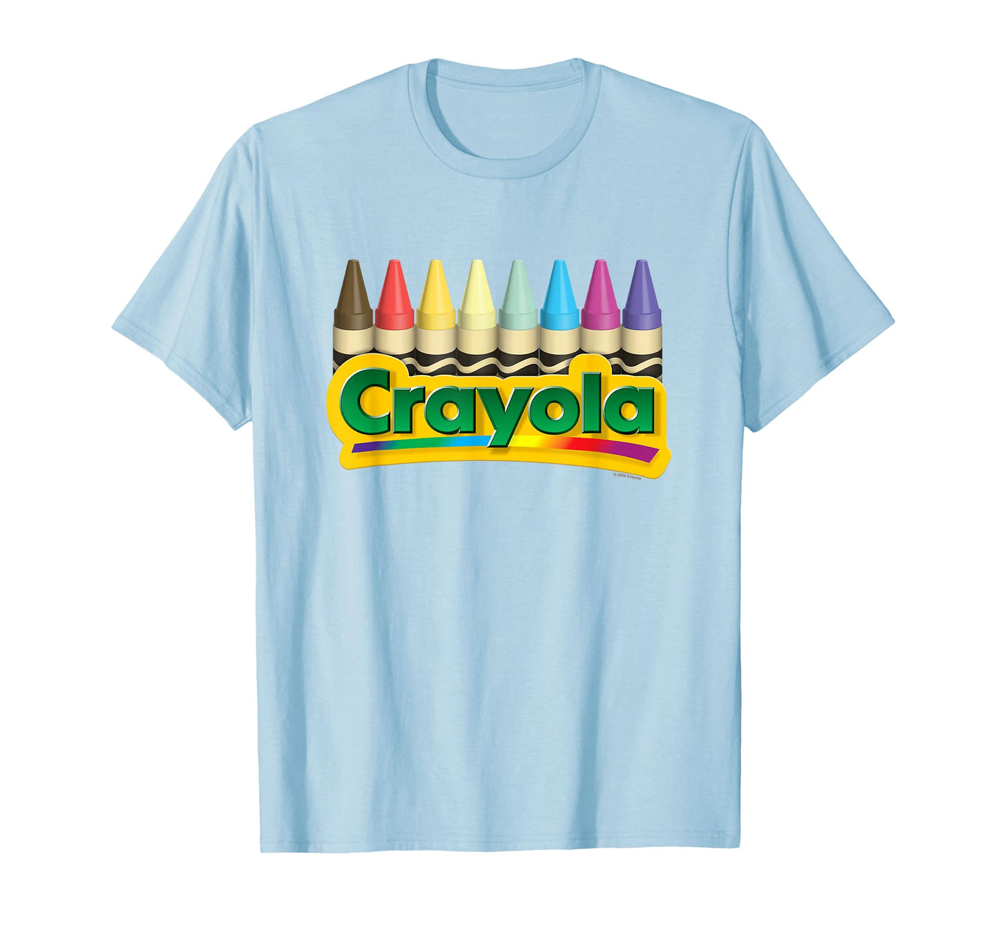 Crayola Flashback 2025 Limited Edition Retro Colors Logo T-Shirt