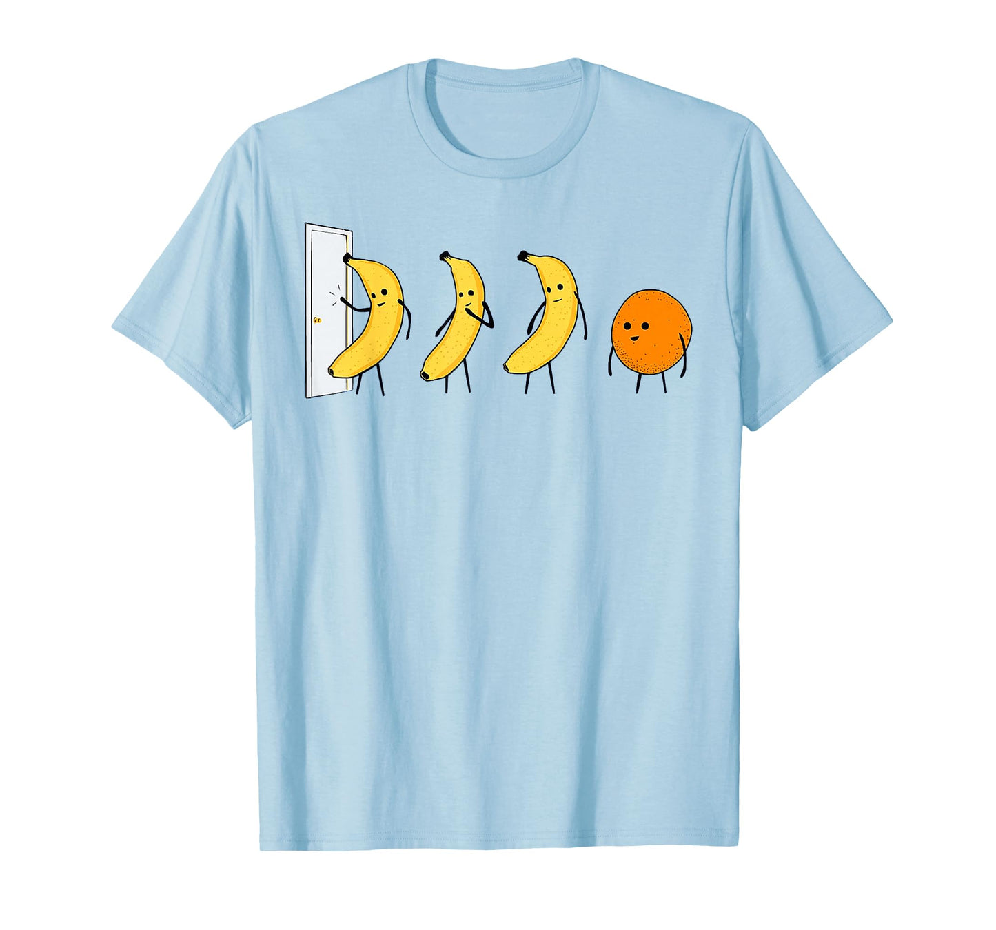 Knock Knock - Who's There - Banana Who's There - Orange T-Shirt