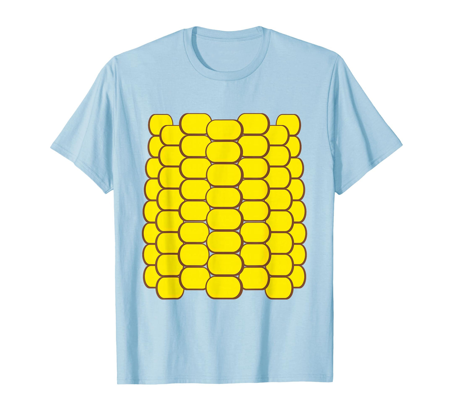 Corn Halloween Costume Funny Foodie Farmer Men Women Kids T-Shirt