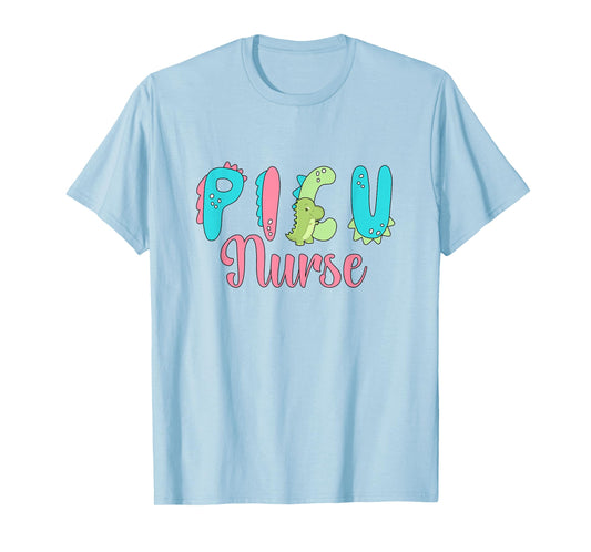 Cute PICU Nurse Pediatric Intensive Care Unit T-Shirt