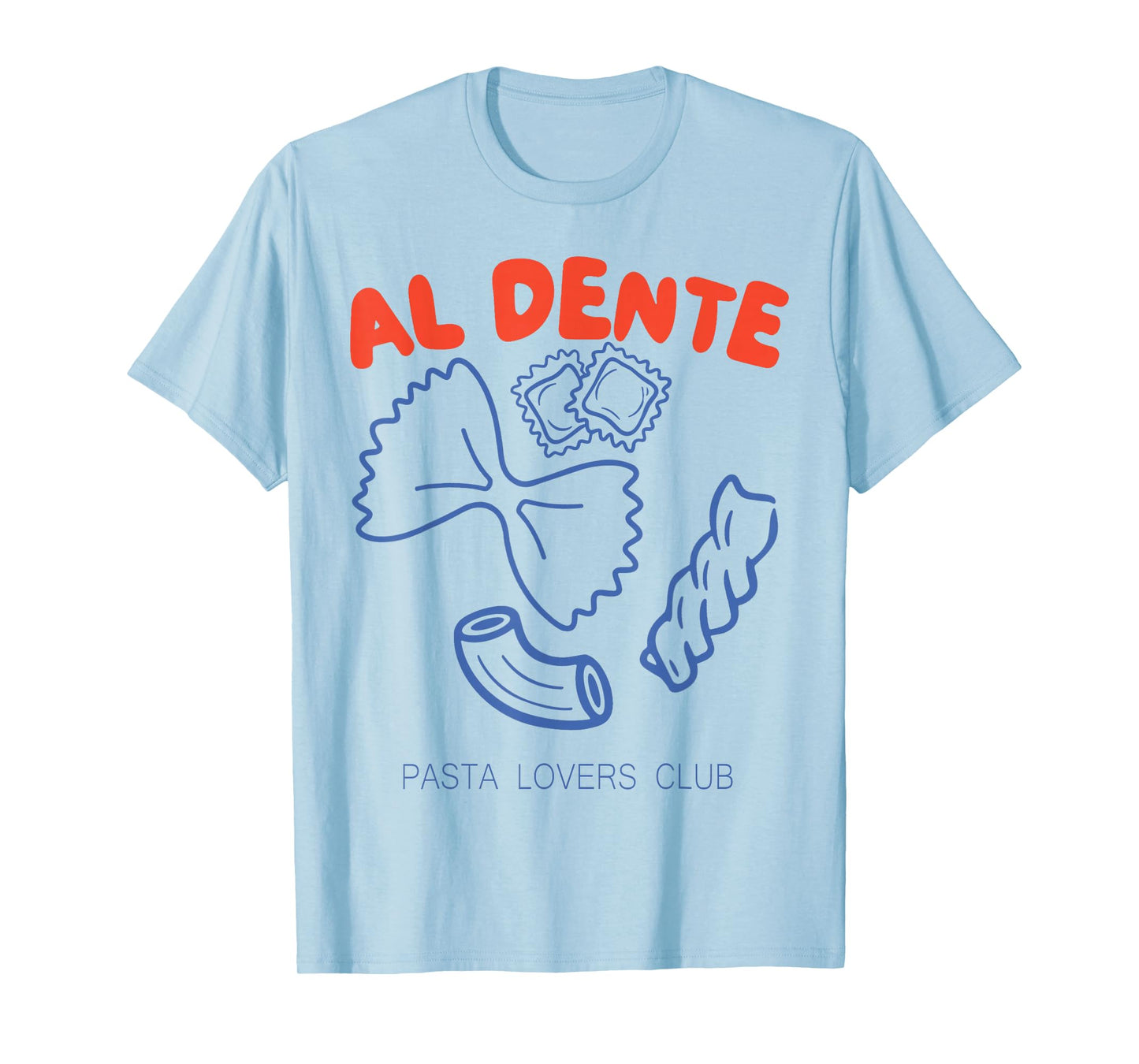 Al Dente Pasta Lover Clubs T-Shirt