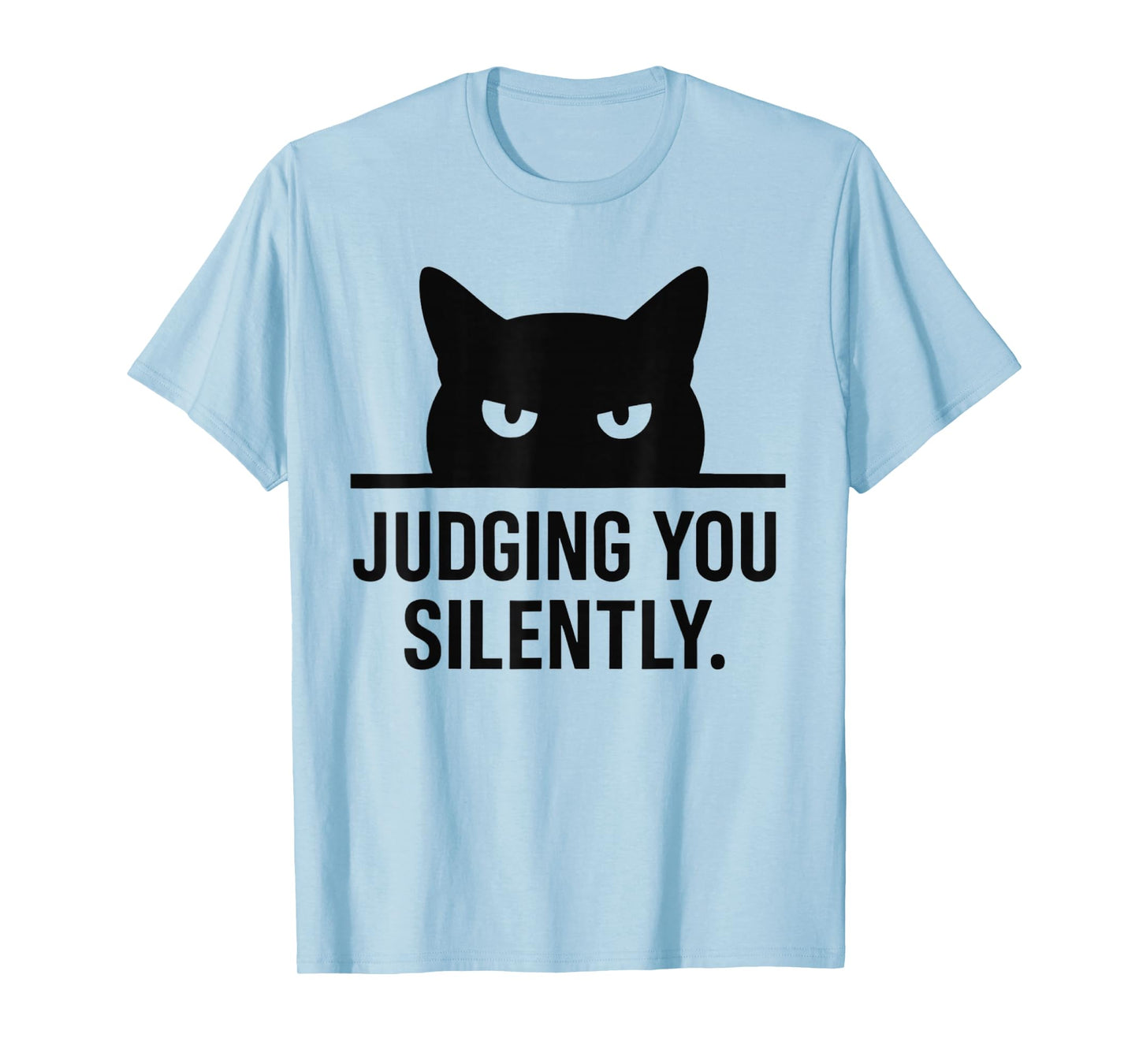 Judging You Silently Cat T-Shirt