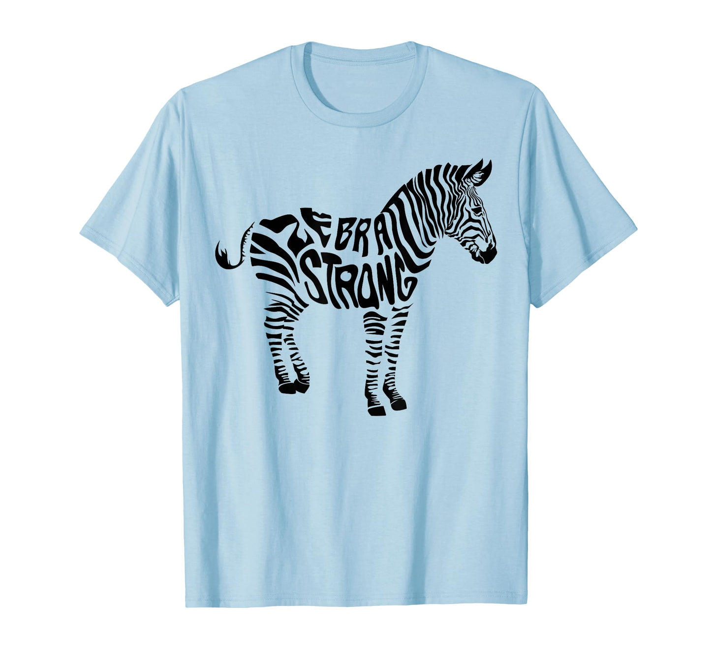 Cute Zebra Strong Ehlers Danlos Syndrome Awareness Tee Gift T-Shirt
