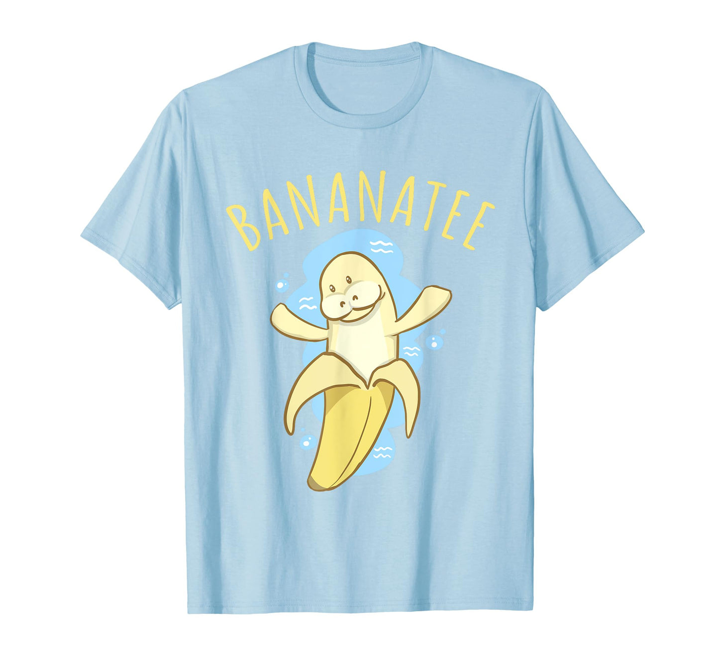 Bananatee Manatee Banana Dugong Pun Funny Fruit T Shirt T-Shirt