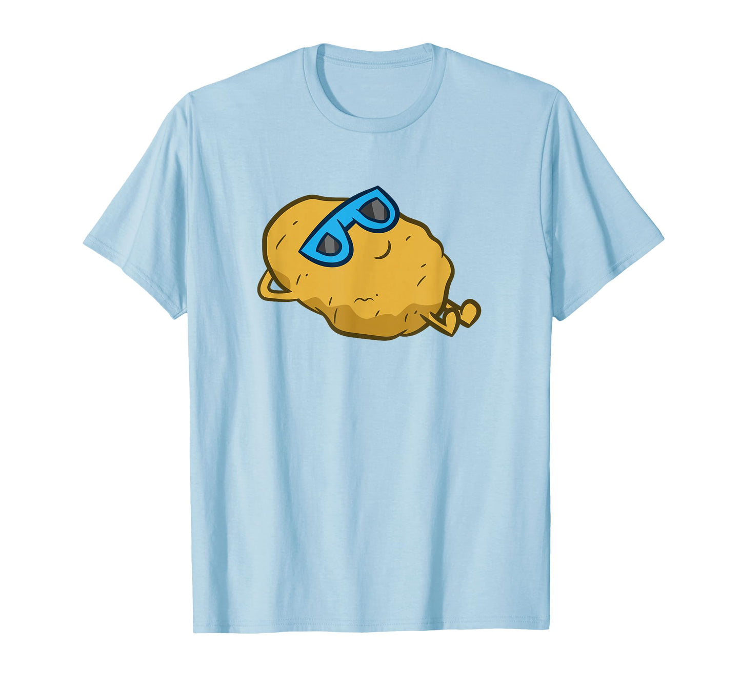 Cute Potato With Sunglasses Relaxing Potato T-Shirt