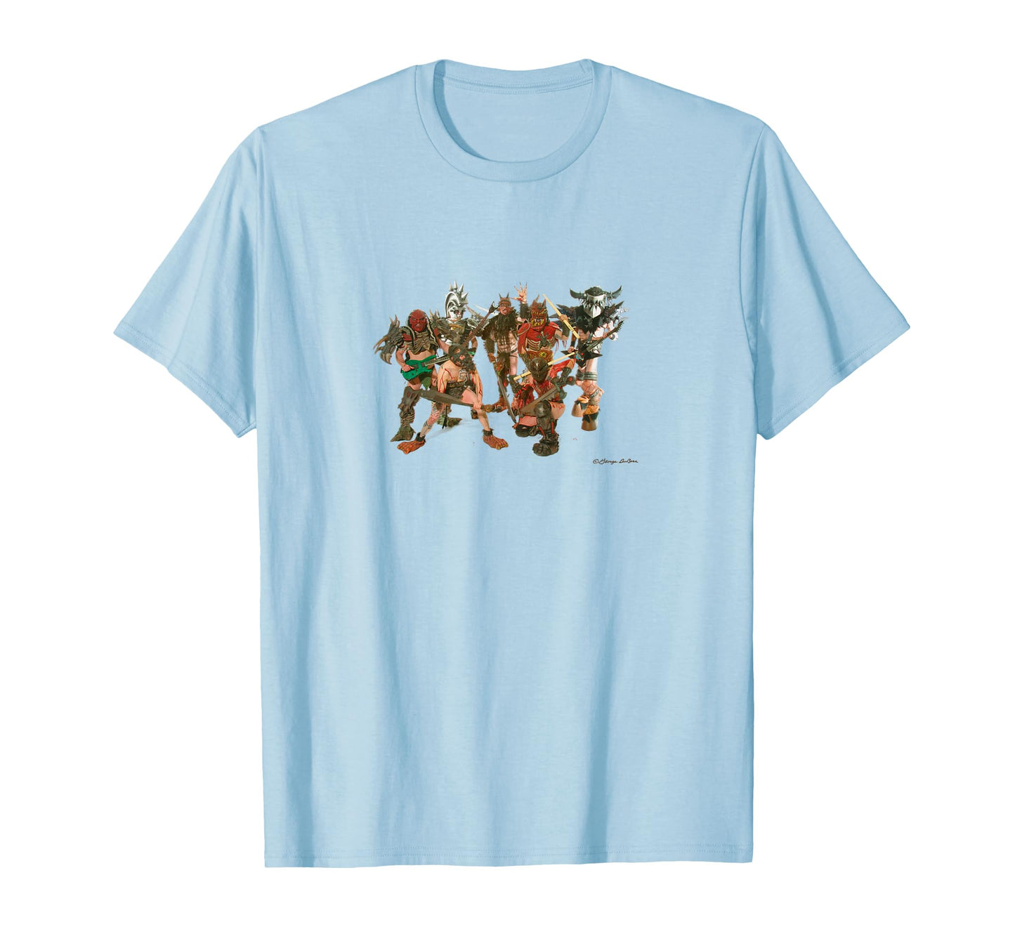 GWAR Heavy Metal Band by George DuBose T-Shirt