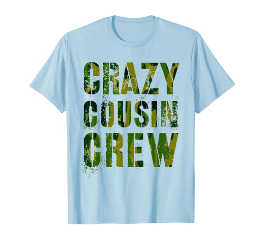 CRAZY COUSIN CREW Camo Funny Mawmaw Pawpaw Reeducation T-Shirt