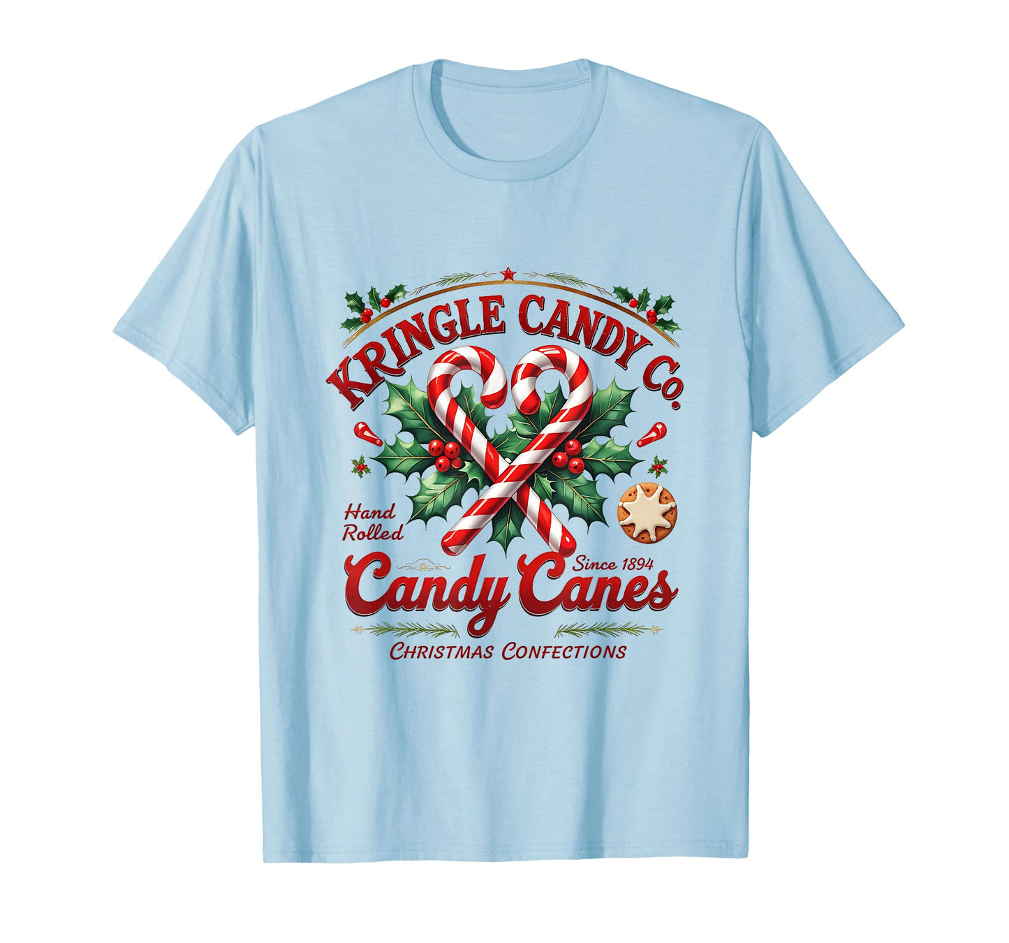 Christmas Old Fashioned Candy Company Handmade Nostalgic T-Shirt