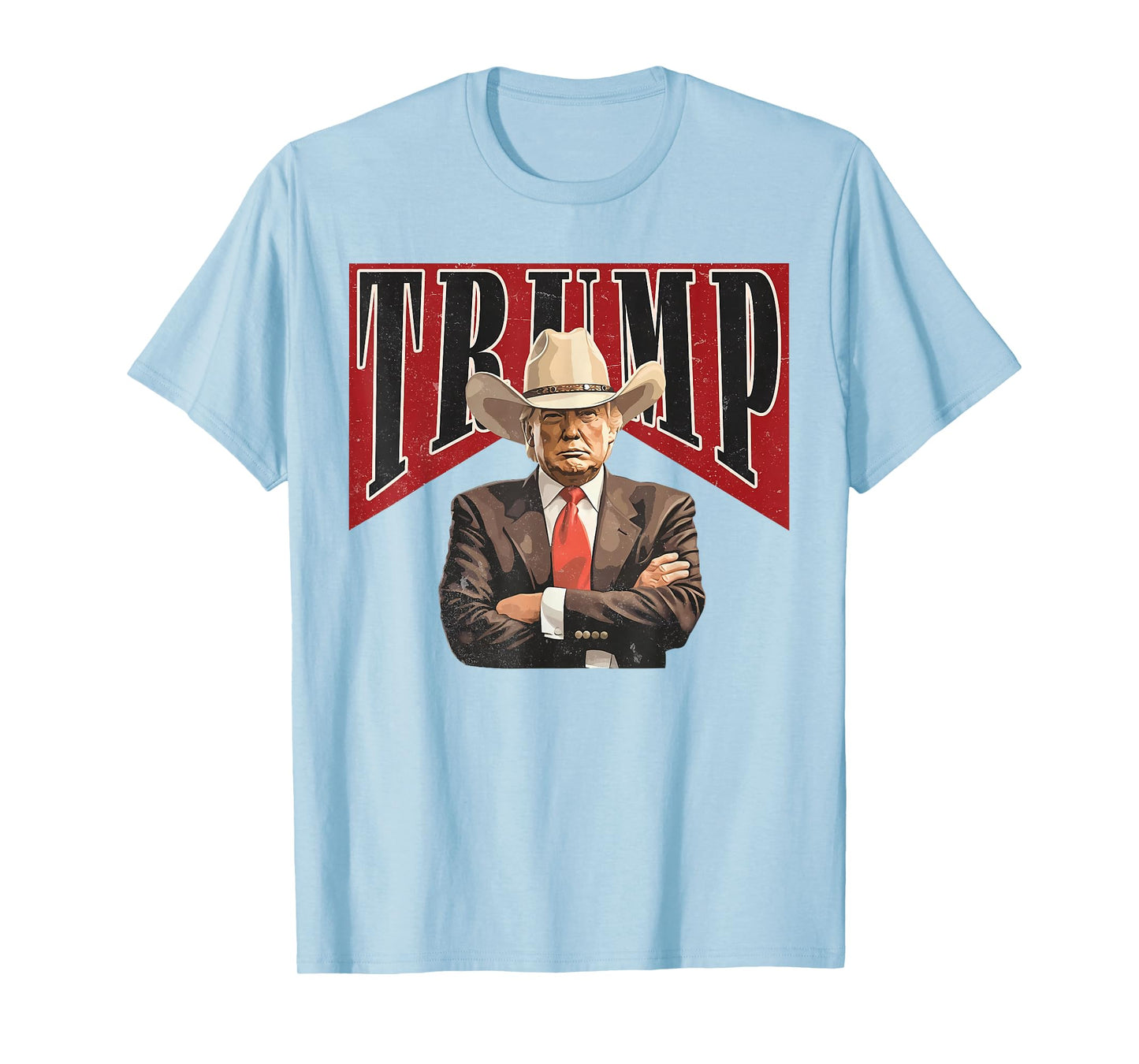 Western Trump Cowboy Tee Take America Back Trump Daddy Men T-Shirt
