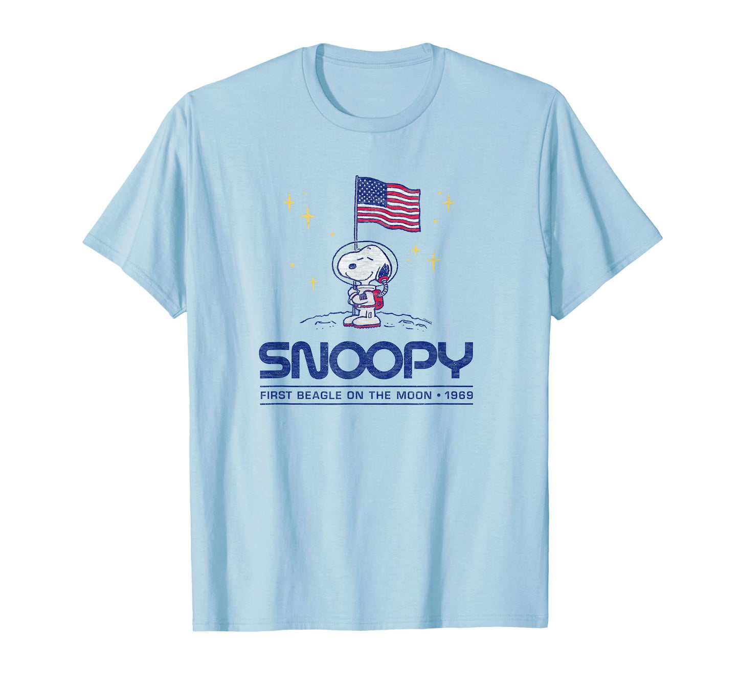 Peanuts Snoopy First Beagle on The Moon T-Shirt