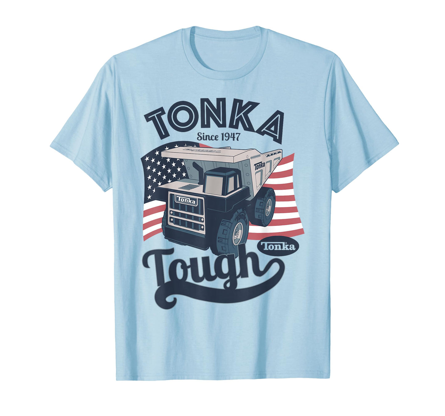 Tonka Tough American Flag Logo T-Shirt