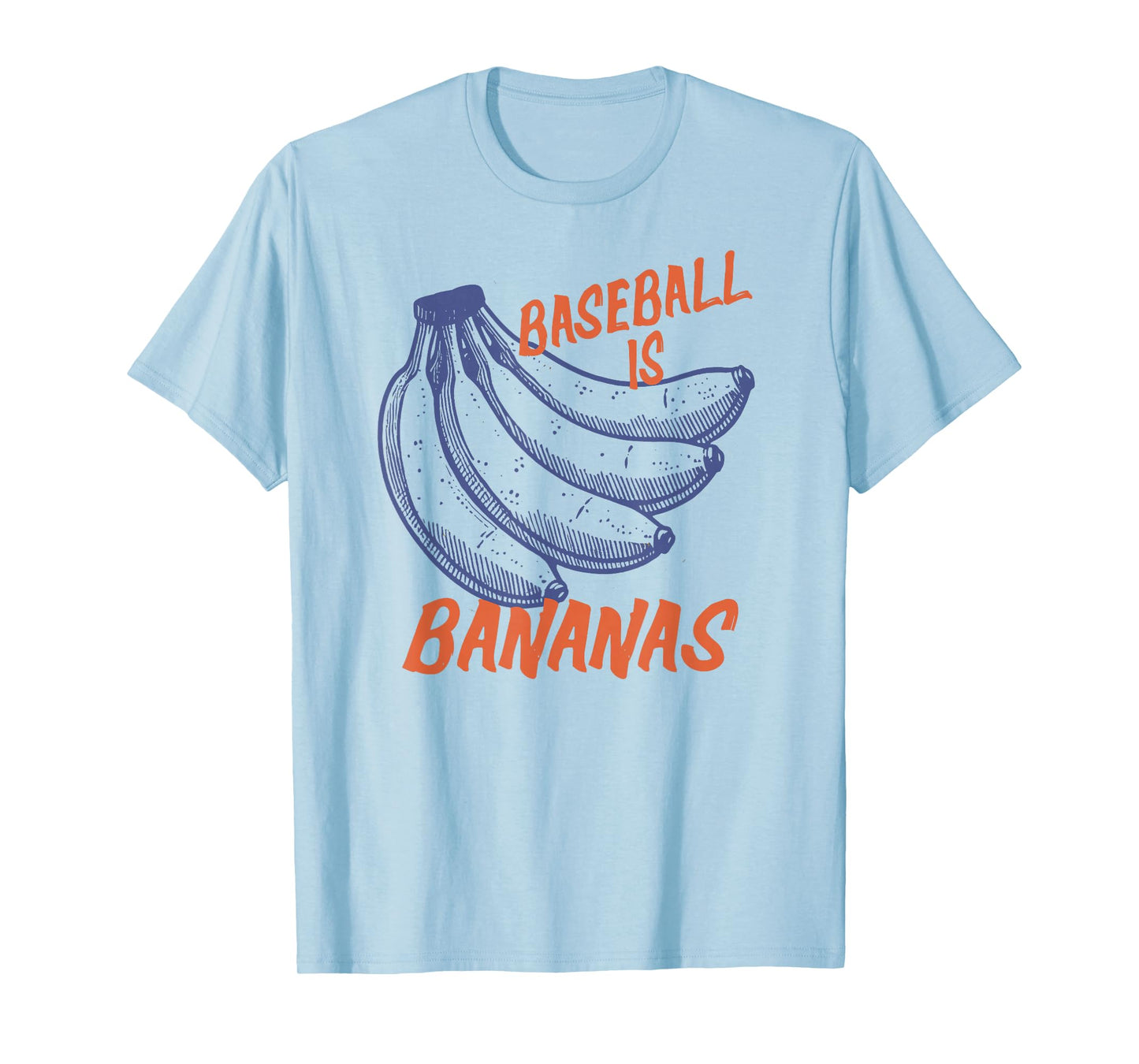 Baseball is Bananas Funny Ball Tour Banana Fan Team T-Shirt