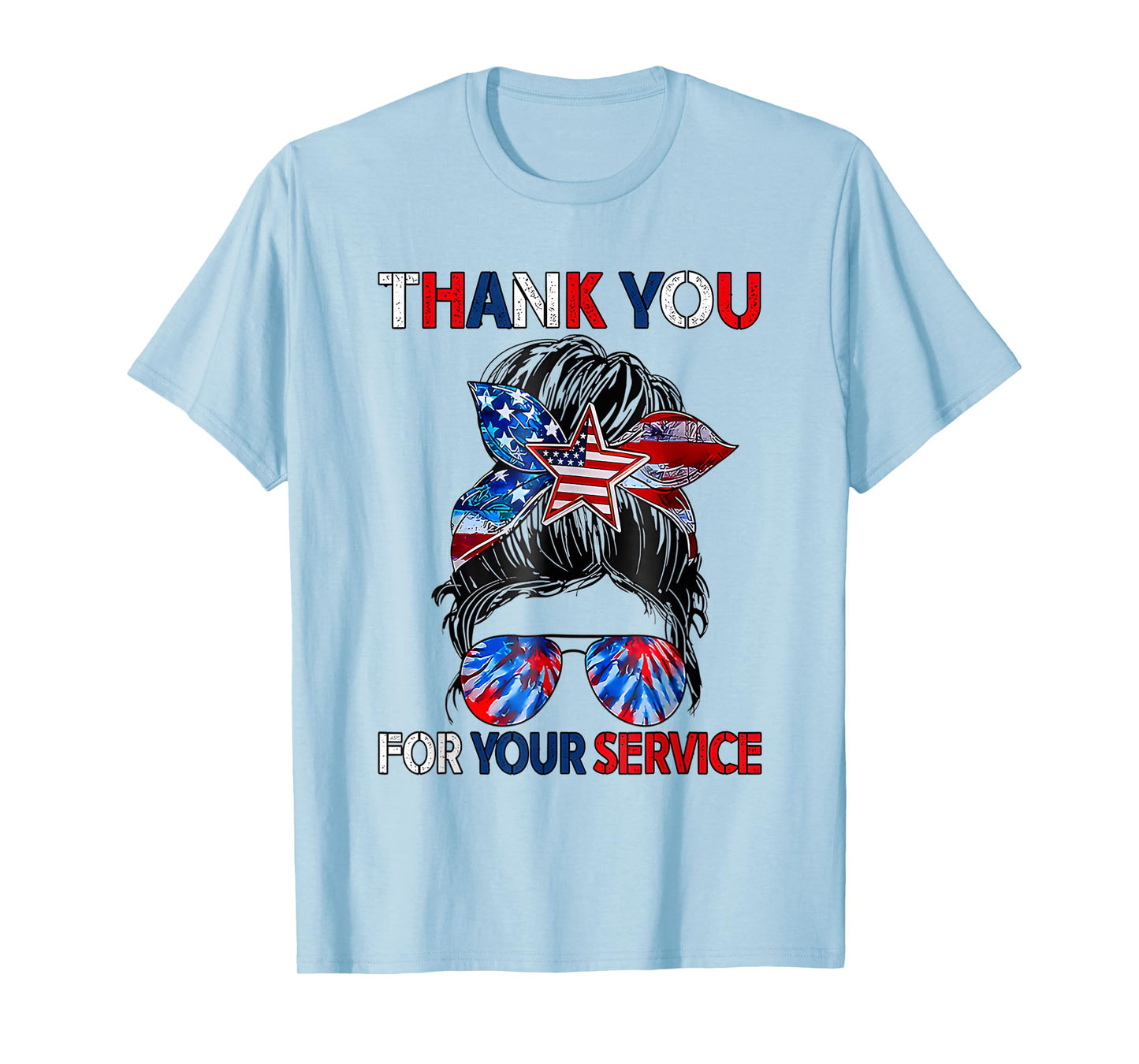 Thank you for your services Patriotic Veterans day Men Women T-Shirt
