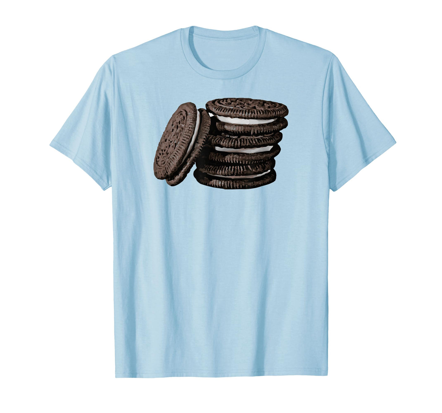Chocolate Cream Filled Cookie Deserts Cookies T-Shirt