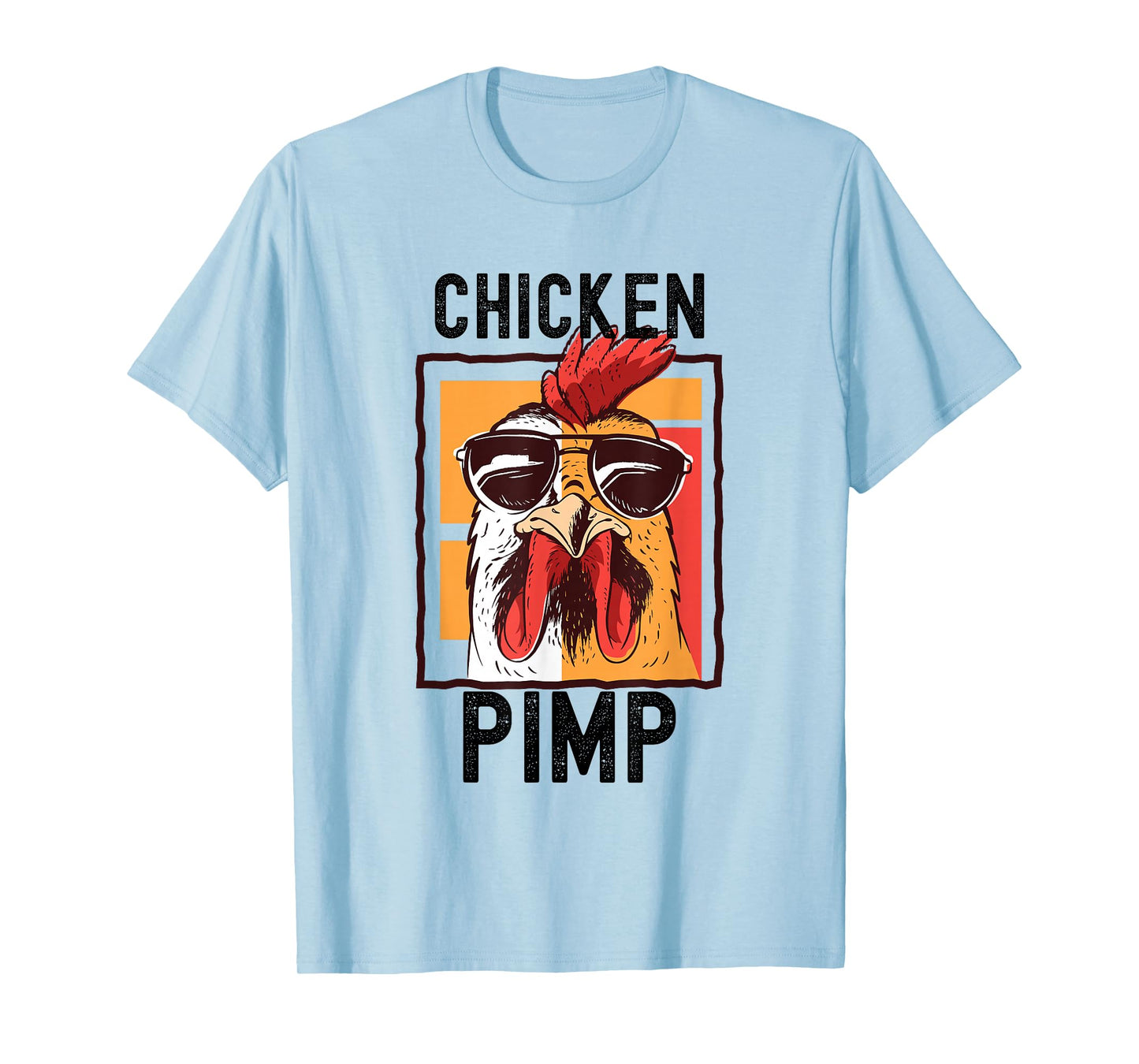 Chicken Pimp, Retro Vintage Farm Chicken Lover Gift T-Shirt